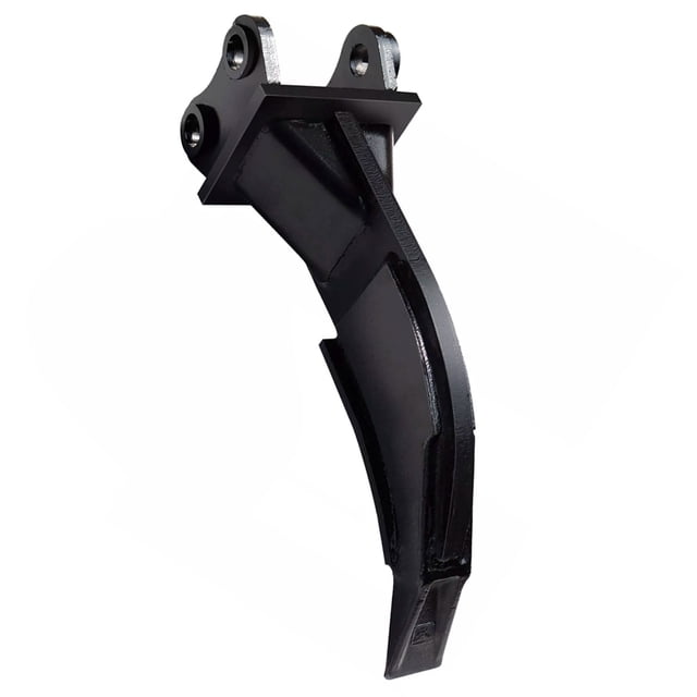 Gancho Para Miniexcavadora, Dientes De Desgarrador De Metal, 2 Pasadores De Conexión, Forma única, Rango De Alcance De 90 Mm Para Aflojar El Suelo Para Excavadoras De 0,8 A 1,5