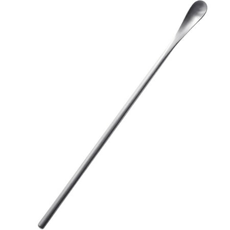 

LIHUA 22cm Kitchen Portable Long Handle Stainless Steel Coffee Mixing Ice Cream Spoon