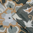 thumbnail image 6 of Vintage Floral Blackout Curtains for Bedroom 84-Inch Length 2 Panels, Moody Black Flowers Boho Tribal Window Curtain, Room Darkening Thermal Insulated Country Farmhouse Curtain Panels, 6 of 6
