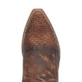 thumbnail image 6 of Dan Post Men's Embossed Star And Studded Basketweave Western Leather Boot Snip Brown 9 1/2 D(M) US, 6 of 7