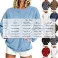 thumbnail image 2 of Hvyesh Crew Neck Sweashirt for Women Long Sleeve Corduroy Pullover Casual Solid Color Sports Sweashirts, 2 of 6