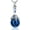 Blue-2, variant on Pearl Urn Necklace for Human Ashes Memorial Cremation Jewelry Necklaces Stainless Steel Ashes Necklace for Women Keepsake