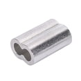 thumbnail image 1 of Doble Orificios Clip De Aluminio Plata Aluminio Crimpado Bucle Cable Virola Alambre Crimpado Manga Doble Orificios Cuerda De Alambre Virola Para Alambre Y Cuerda,28Pcs 8 Mm / 0.31 Pulgadas Advancent TO005652-05, 1 of 6