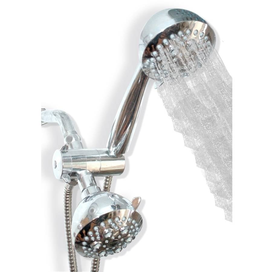 Sumbeam Chrome Shower Head and Massager Set