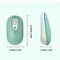 thumbnail image 2 of CNKOO  Wireless Mouse Rechargeable Silent Bluetooth Dual Mode Wireless Mouse, 2 of 2