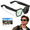 Black-Photochromic Lens, variant on Smart Camera Glasses, 8MP Sensor HD Video, AI Translation, Bluetooth 5.3 Open Ear Audio with TR90 Frame