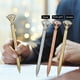 thumbnail image 3 of WORGEOUS 6 uds bolígrafos bolígrafos de escritura en forma de diamante bolígrafos de Metal bolígrafos de punta redonda, 3 of 8