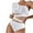 White-03, variant on Lopeceal Women Ruffles Flounce One Piece Swimsuit Sexy Deep V Neck Plunge Bathing Suit Monokini with Belt
