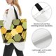 thumbnail image 3 of Fotbe Bee honey Bolsa Tote Estética de Lona con Estampado para Mujer - Bolsa Reutilizable de Hombro Casual para Vacaciones, Compras, Trabajo y Gimnasio, 3 of 8