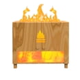 thumbnail image 1 of Billuyoard Simulación de llama humidificador de aire silencioso USB Aroma armario forma sala de estar fragancia fabricante de niebla difusor hogar Humidificadores color de registro Billuyoard HA080117-03, 1 of 1