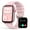 Pink, variant on SOUYIE Smart Watch for Android iphone,1.9'' Women Men Fitness Tracker With Bluetooth Call/Answer, IP67 Waterproof Smartwatches with Alexa Built-in ,Pedometer,Weather,Music,Camera,Black