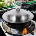 thumbnail image 3 of GETAJGHSD Steel Steamer Pot Kitchen Food Steamer for Household Users 1 Piece, 3 of 8