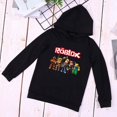 thumbnail image 3 of Roblox Hoodie for children Outerwear Pullover Sweatshirt black 140cm, 3 of 5