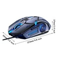 thumbnail image 3 of Kiplyki Wired Gaming Mouse 6D Colorful LED Fashion Mouse For Laptop, 3 of 3
