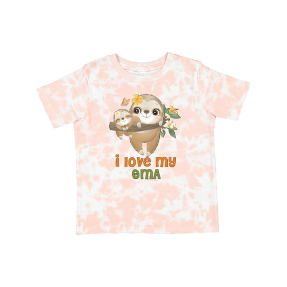 Inktastic Sloth I Love My Oma Boys or Girls Toddler T-Shirt