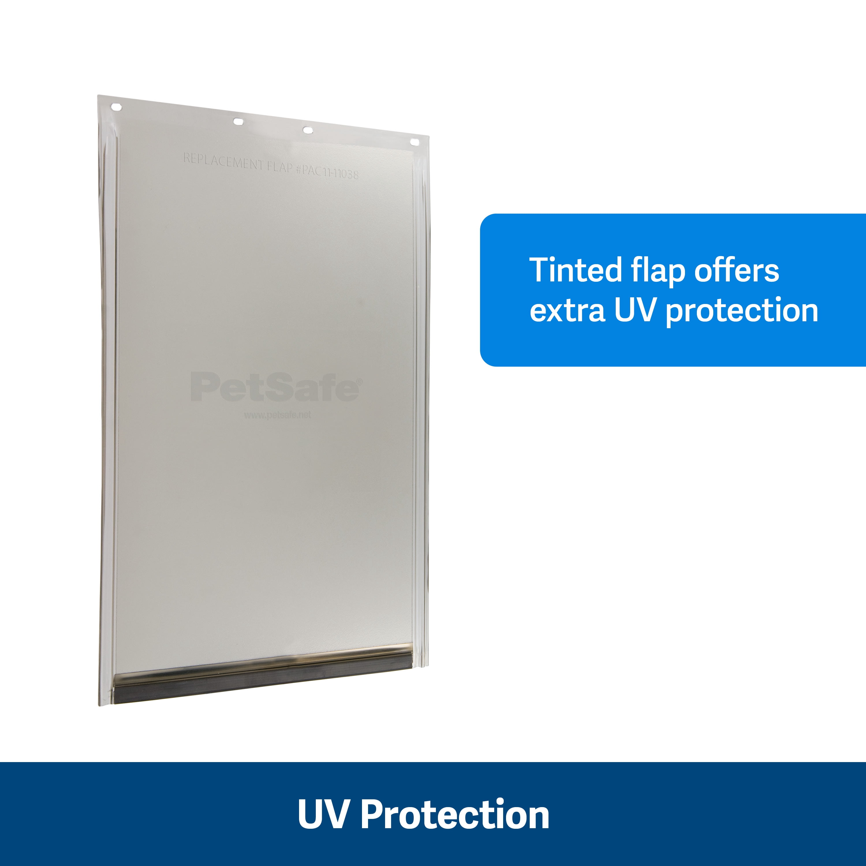 Ersatzklappe Für Hundetür Extra Groß – 33x61 Cm, Wetterfest, Magnetisch, Kompatibel Mit PetSafe PAC11-11040