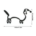 thumbnail image 5 of Home Office Decoration Bulldog Dachshund Labrador Chihuahua Pastoral Dog Handicraft Art Figurine Simple Statue Abstract Dog Ornament Modern Animal Sculpture 4, 5 of 7