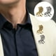 thumbnail image 4 of Guardurnaity Broche de Animal para hombre, broche de pecho de aleación de Zinc, broches de abrigo Retro a la moda, joyería decorativa para adornos Ropa, zapatos y accesorios Miscelánea, 4 of 6