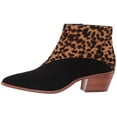 thumbnail image 2 of Louise et Cie Womens Vada Gouache Leopard Ankle Boots Size 6.5, 2 of 6