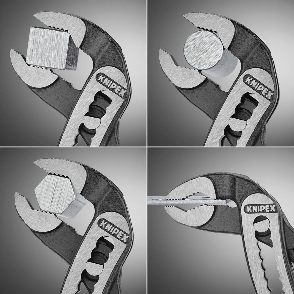KNIPEX 8801250 Alligator Water Pump Pliers 250 mm Non-Slip Atramentized