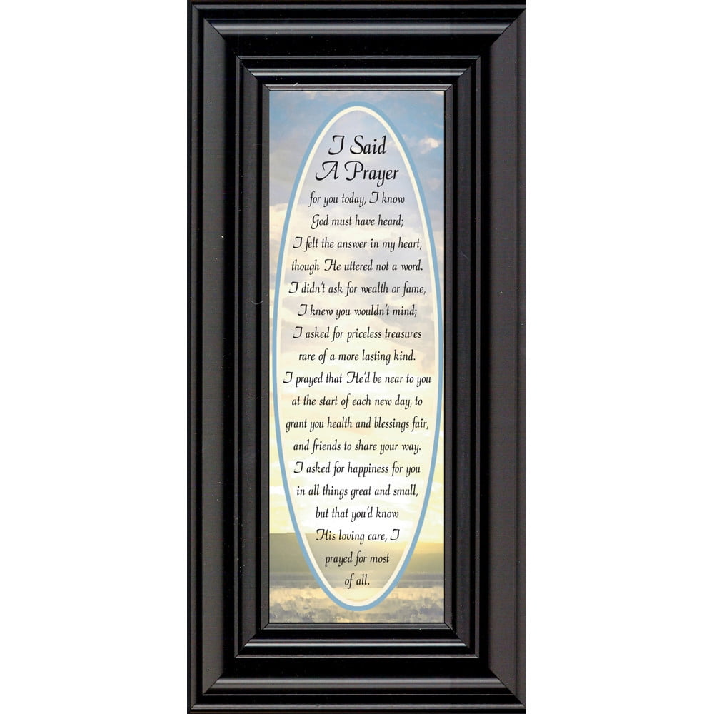 I Said A Prayer, I Said A Prayer For You Today Plaque, Gifts Religious For Friends, 6x12 7736 I Said A Prayer, I Said A Prayer For You Today Plaque, Gifts Religious For Friends, 6x12 7736