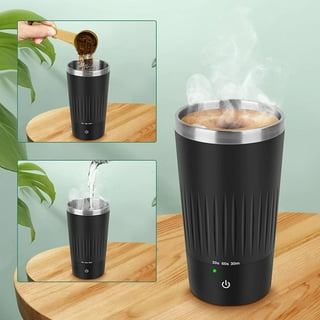 MTFun Self Stirring Coffee Mug Cup 400ml Electric Stainless Steel