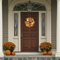 thumbnail image 3 of sruoe Halloween Decor, Halloween Decoration Indoor, Artificial Wreaths, Halloween Decoration Outdoor, Halloween Decoration, Front Door Wreaths, Flower Wreath Decoration, 3 of 6