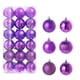 thumbnail image 3 of HuiXinOu - 36 bolas navideñas para árbol de Navidad, adornos colgantes para fiestas en casa, 3 cm, 3 of 3