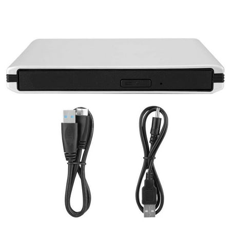 QY lecteur DVD externe et graveur - Drive optique pour PC portable ou  MacBook - USB