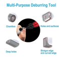 thumbnail image 4 of Premium Deburring Tool with 15 High Rotary Blades for Metal Deburring Tools, 3D Printing Burr Removal Reamer Tool, 4 of 4