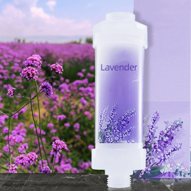 Filtro de Cabezal de Ducha de Vitamina C Wdftyju Lavanda Libre de BPA