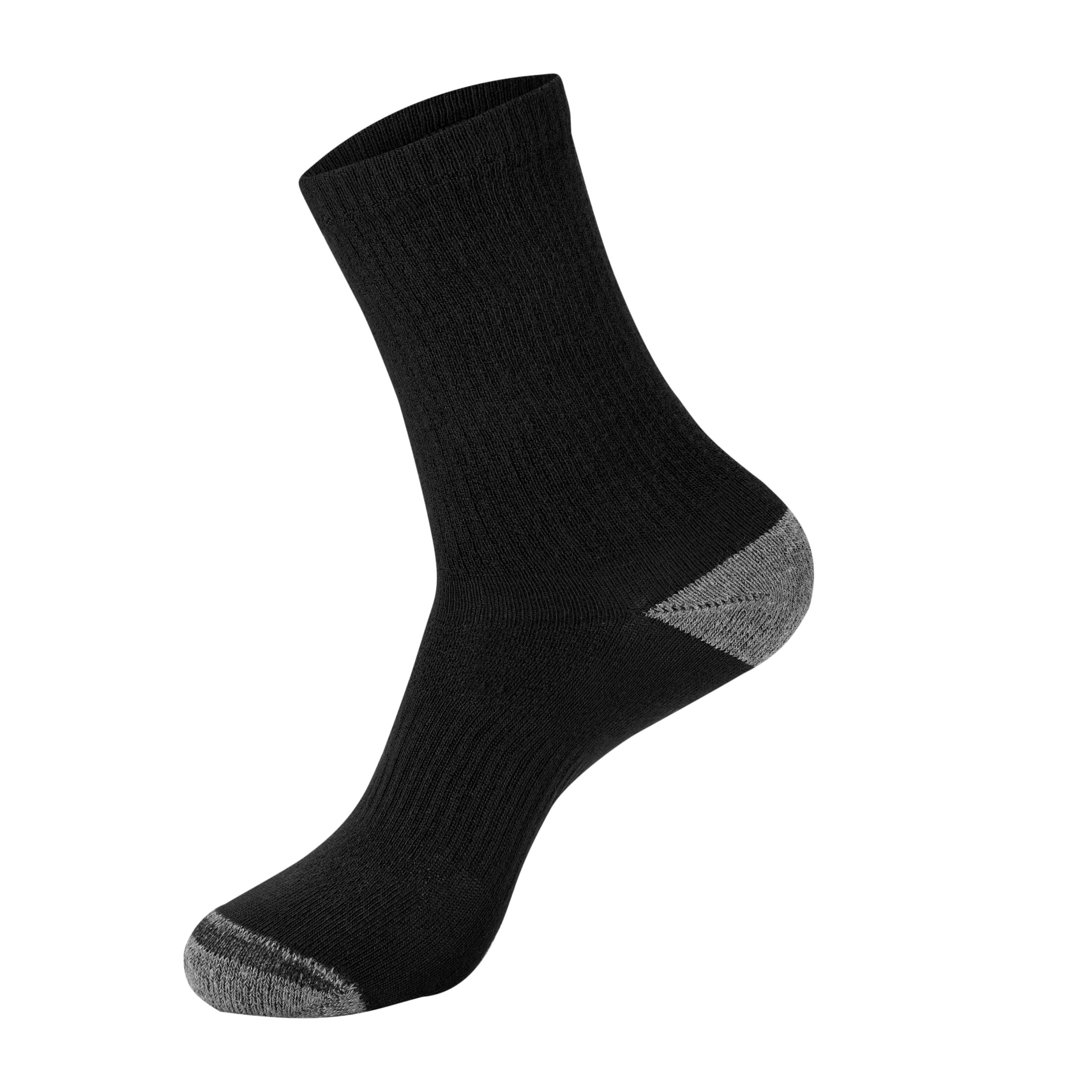 Hanes Mens Crew Socks Pack, 12-Pack, X-Temp, Active Cool Lightweight