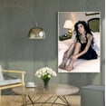 thumbnail image 5 of Póster conmemorativo con retrato de la cantante de jazz Amy Winehouse, pintura en lienzo de estrella de la música, imágenes artísticas de pared, decoración vintage para el hogar, regalo para fanáticos, 5 of 5