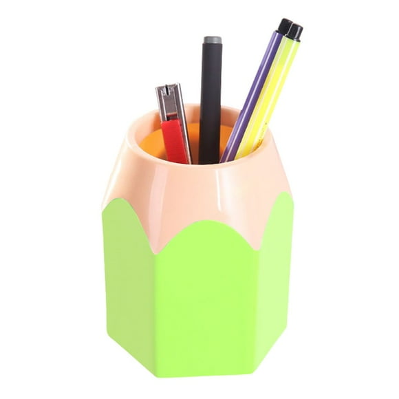 MesaSe  Holder  Stand for Desk cil Cup for Students Kids Durable Desk Organizer Makeup Brush Holder Ideal for Office  Classroom  Home