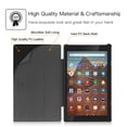 thumbnail image 3 of Funda Fintie SlimShell para tablet Amazon Fire HD 10, color negro, 3 of 9