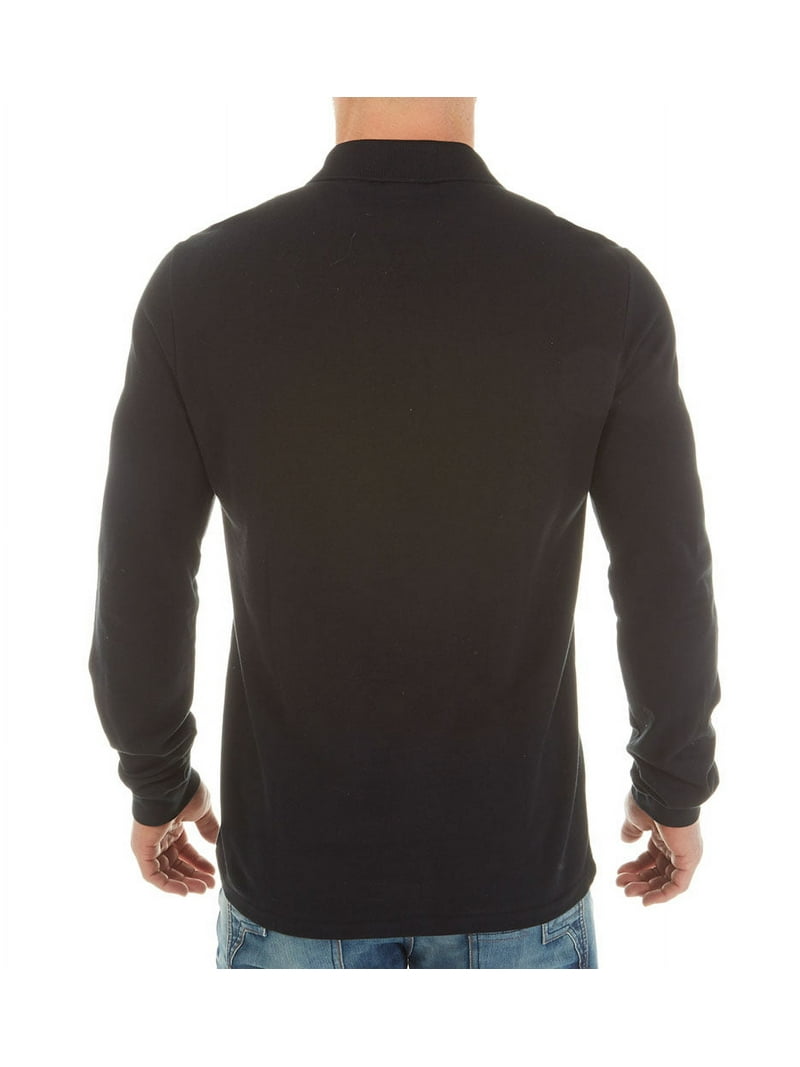 Lacoste Long Sleeve Classic Pique Polo Shirt - Mens - Walmart.com