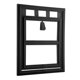 thumbnail image 1 of Plastic Pet Dog Puppy Cat Door Magnetic Locking Safe Flap for Screen Window Gate (Black L), 1 of 1