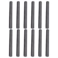 thumbnail image 1 of Miangastore 12pcs Graphite Electrode Carbon Rod 6mm Diameter Graphite Carbon Rod Electrode Cylinder Tube Bar Graphite Rod For Study Electrochemical Experiments, 1 of 8