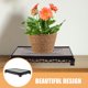 thumbnail image 4 of unbranded Soporte De Planta Para Interiores Negro Plástico Resistente Ideal Para Macetas Y Peceras, 4 of 7