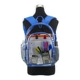 thumbnail image 5 of Fuel Unisex Clear Backpack and Drawstring Bundle, Royal Blue, 5 of 6