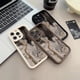 thumbnail image 5 of Black Style Gradient Watercolor Phone Case For iPhone 15 13 14 11 12 Pro Max 7 8 Plus XS Max XR Shockproof Silicone Back Cover, 5 of 5