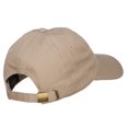 thumbnail image 4 of Mini Eggplant Embroidered Unstructed Cap - Khaki OSFM, 4 of 5