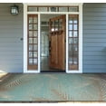 thumbnail image 2 of Couristan Monaco Tropical Palms/Aqua Rug, Multiple Sizes, 2 of 10