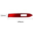 thumbnail image 2 of SPRING Carbon Fiber Car Dashboard Strip Sticker Trim Cover ford for Mustang 2015-21 Red(RHD), 2 of 8