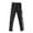 Black, variant on REDARER Girls' Full Length Leggings Soft Stretchy Pants with Side Stripes Comfortable Footless Tights,8-9 Years