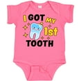 thumbnail image 3 of Inktastic I Got My 1st Tooth with Cute Tooth Baby Boys or Girls Baby Bodysuit, 3 of 5