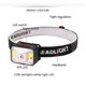thumbnail image 2 of Lampe Frontale LED USB Rechargeable 1800 mAh,200 Lumens avec 5 Modes D'éclairage Blanc et Rouge, Torche Frontale Puissante Etanche IPX5 pour Course, Camping, Lecture, Bricolage, Cyclisme,Pêche Kuyhfg Bienvenido a Kuyhfg, 2 of 5