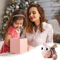 Wind Up Toy for Kids - Rolling Somersaulting Bee Baby Toy with Mechanical Chain, Fun Early Learning Educational Flip Toys for Toddlers Age 1 2 3 4 5, Cute Party Gift for Boys Girls Indoor Outdoor Play