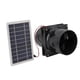 thumbnail image 5 of Ventilador de Escape Con Energía Solar, Tubbería Redonda 10W Ventilador de Ventilacia Solar Ahorro de Energía 12V para Invernadero, 5 of 7