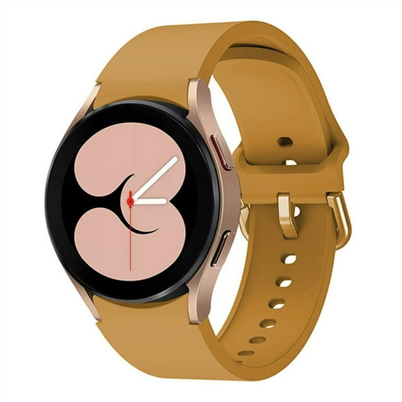 ALMNVO Silicone Bands for Samsung Galaxy Watch 5 Band 40/44mm/Galaxy Watch 5 Pro Band 45mm/ Galaxy Watch 4 40/44mm/ Galaxy Watch 4 Classic Band 42/46mm, No Gap Band Smartwatch Ridge Sport Strap